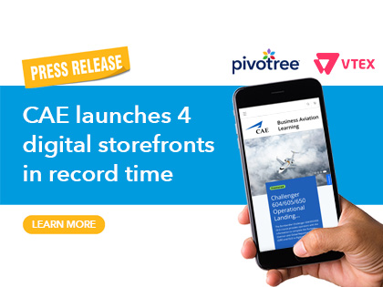 Pivotree and VTEX Deploy B2B Commerce Marketplace for CAE and Launch Four Digital Storefronts To Date