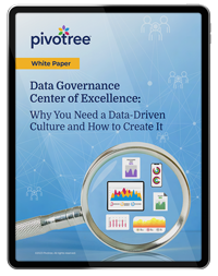 Thumbnail of the Data Governance WhitePaper on an iPad