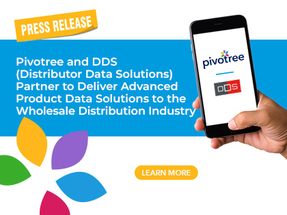 Pivotree and DDS (Distributor Data Solutions) Partner to Deliver Advanced Product Data Solutions to the Wholesale Distribution Industry